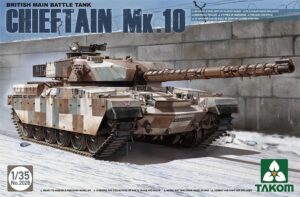 Takom PKTAK02028 British Army Chieftain Mk 10 Main Battle Tank - 1:35 Scale