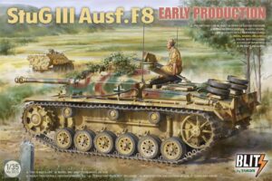 Takom PKTAK08013 German Army StuG III Ausf F8 Early Production Assault Gun - 1:35 Scale