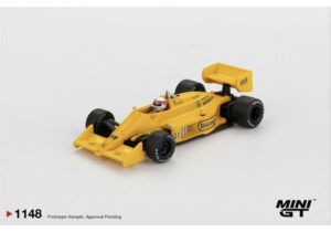 MiniGT MGT01148-L Lotus 99T No.11 Satoru Nakajima 1987 Monaco Grand Prix - 1:64 Scale