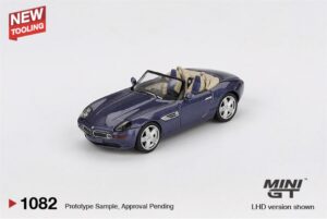 MiniGT MGT01082-L BMW Z8 Alpina Alpine Blue (LHD) - 1:64 Scale