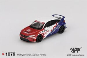 MiniGT MGT01079-L Honda Civic Type R 2024 Pace Car HRC (LHD) - 1:64 Scale