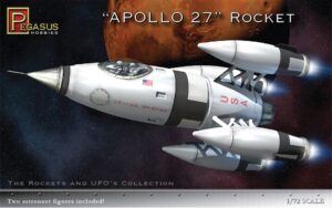 Pegasus PKPG9101 Apollo 27 Rocket Ship - 1:72 Scale