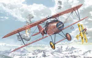 Roden PKROD024 German Air Force Albatros D.III Oeffag s.153 Early WWI Aircraft - 1:72 Scale