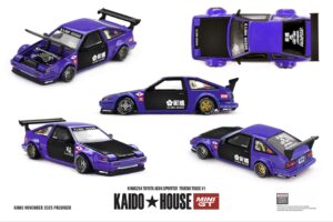 MiniGT MGTKHMG254 Toyota AE86 Sprinter Trueno Touge V1 - 1:64 Scale