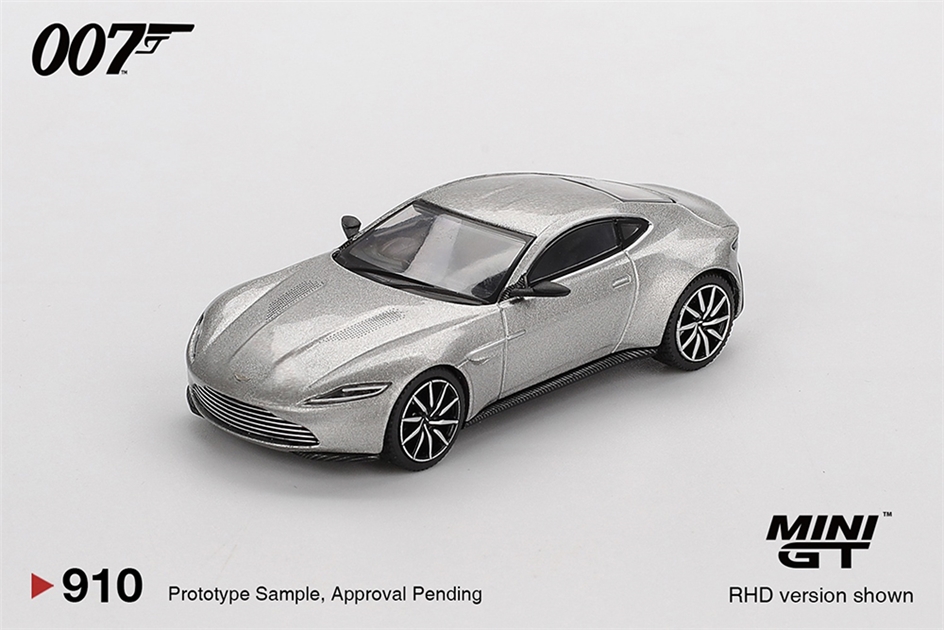 MiniGT MGT00910-007E James Bond - Spectre - Aston Martin DB10 (RHD) - 1:64 Scale