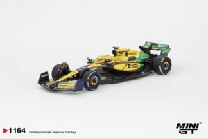 MiniGT MGT01164-L McLaren McL38 No.4 Lando Norris 2024 F1 2024 Monaco GP - 1:64 Scale