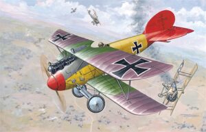 Roden PKROD032 German Air Force Albatros D.Va WWI Fighter Aircraft - 1:72 Scale