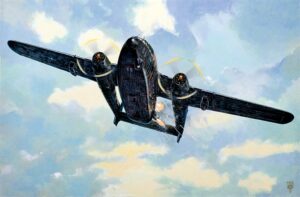 Roden PKROD322 US Fairchild AC-119K Stinger Gunship Aircraft - 1:144 Scale