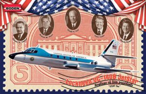 Roden PKROD324 US Lockheed VC-140B Jetstar VIP Transport Aircraft - 1:144 Scale