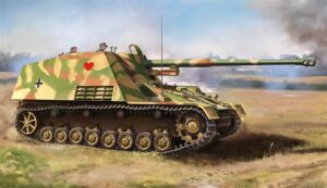 Trumpeter PKTM00954 German Army SdKfz 164 Nashorn Anti-Tank Gun Carrier - 1:16 Scale