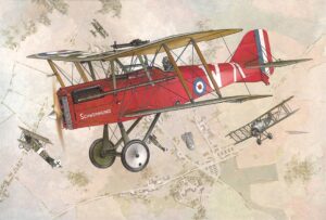 Roden PKROD607 British Royal Air Force S.E.5a w/Wolseley Viper Fighter Aircraft - 1:32 Scale