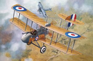 Roden PKROD612 British Royal Air Force De Havilland DH-2 WWI Fighter Aircraft - 1:32 Scale