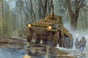Roden PKROD705 German Army SdKfz 234/2 Armoured Car - 1:72 Scale