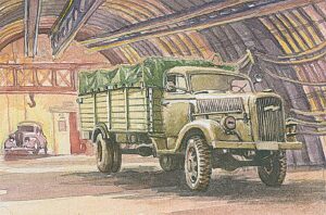 Roden PKROD713 US Army FWD Model B 3-Ton Truck & BL 8-inch Howitzer Mk VI - 1:72 Scale