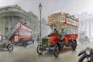 Roden PKROD739 British LGOC B Type Bus - 1:72 Scale