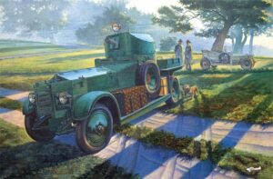 Roden PKROD801 British R-R 1920 Pattern Mk I Armoured Car - 1:35 Scale