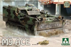 Takom PKTAK02020 US Army M9 ACE Armoured Combat Earthmover - 1:35 Scale
