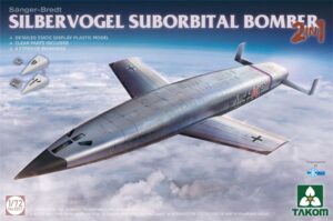 Takom PKTAK05017 German Air Force Silbervogel WWII Concept Suborbital Bomber - 1:72 Scale