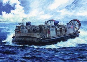 Trumpeter PKTM00106 Japanese Navy LCAC Landing Craft Air Cushion - 1:144 Scale