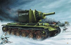 Trumpeter PKTM00311 Soviet Army KV-2 1939 Big Turret Heavy Tank - 1:35 Scale