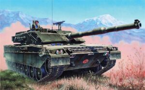 Trumpeter PKTM00332 Italian Army C-1 Ariete Main Battle Tank - 1:35 Scale