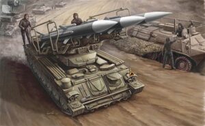 Trumpeter PKTM00361 Soviet Army SAM-6 Tank Anti-Aircraft Missile - 1:35 Scale