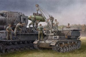 Trumpeter PKTM00363 German Army Panzer IV Ausf F Fahrgestell Medium Tank - 1:35 Scale