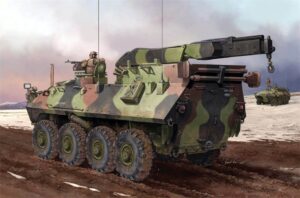Trumpeter PKTM00370 US Marine Corps LAV-R Light Armoured Vehicle Recovery - 1:35 Scale