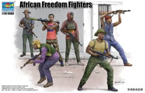 Trumpeter PKTM00438 African Freedom Fighter Figures - 1:35 Scale