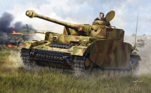 Trumpeter PKTM00920 German Army Panzer IV Ausf H Medium Tank - 1:16 Scale