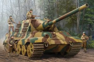 Trumpeter PKTM00923 German Army SdKfz 186 Jagdtiger Tank Destroyer - 1:16 Scale