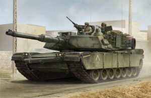 Trumpeter PKTM00926 US Army M1A1 Abrams AIM Main Battle Tank - 1:16 Scale