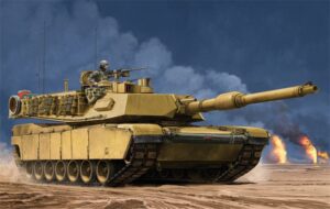 Trumpeter PKTM00927 US Army M1A2 US SEP Main Battle Tank - 1:16 Scale