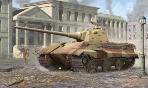 Trumpeter PKTM01536 German Army E-50 Standardpanzer Medium Tank - 1:35 Scale