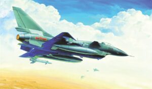 Trumpeter PKTM01611 Chinese Air Force Chengdu F-10 Fighter Aircraft - 1:72 Scale
