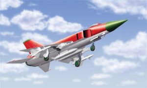 Trumpeter PKTM01624 Soviet Air Force Sukhoi Su-15TM Flagon A Interceptor Aircraft - 1:72 Scale