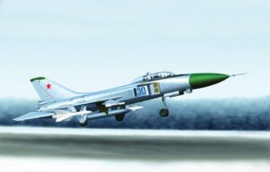 Trumpeter PKTM01625 Soviet Air Force Sukhoi Su-15TM Flagon G Interceptor Aircraft - 1:72 Scale