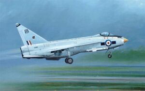 Trumpeter PKTM01634 British Royal Air Force BAC Lightning F.1A/F.2 Fighter Aircraft - 1:72 Scale
