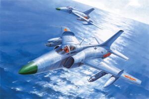 Trumpeter PKTM01684 Chinese Navy Nanchang Q-5 Ground-Attack Aircraft - 1:72 Scale