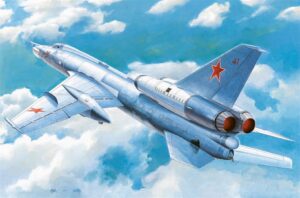 Trumpeter PKTM01695 Soviet Air Force Tupolev Tu-22K Blinder-B Heavy Bomber Aircraft - 1:72 Scale