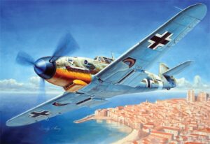 Trumpeter PKTM02292 German Air Force Messerschmitt Me Bf 109F-4 Fighter Aircraft - 1:32 Scale