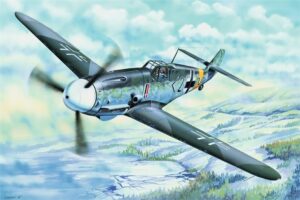 Trumpeter PKTM02294 German Air Force Messerschmitt Me Bf 109G-2 Fighter Aircraft - 1:32 Scale