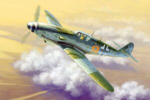 Trumpeter PKTM02299 German Air Force Messerschmitt Me Bf 109K-4 Fighter Aircraft - 1:32 Scale
