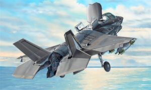Trumpeter PKTM03232 US/RAF F-35B Lightning II Fighter Aircraft - 1:32 Scale