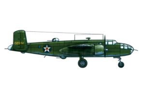 Trumpeter PKTM03401 US B-25B Mitchell (Qty 12) Aircraft Accessory Pack - 1:700 Scale