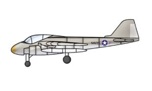Trumpeter PKTM03421 US A-6E Intruder (Qty 12) Aircraft Accessory Pack - 1:700 Scale