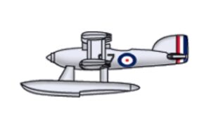 Trumpeter PKTM03450 British Fairey IIIF (Qty 12) Aircraft Accessory Pack - 1:700 Scale