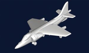 Trumpeter PKTM03459 AV-8B Harrier (Qty 12) Aircraft Accessory Pack - 1:700 Scale