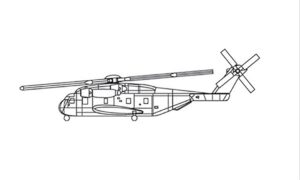Trumpeter PKTM03460 US CH-53E Super Stallion (Qty 3) Helicopter Accessory Pack - 1:700 Scale