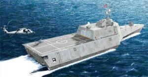 Trumpeter PKTM04548 US Navy USS Independence LCS-2 Littoral Combat Ship - 1:350 Scale